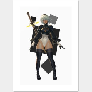 2B Posters and Art